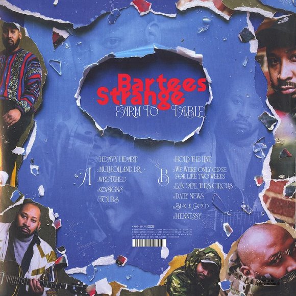 Bartees Strange, Farm to Table, Limited Edition Yellow Colored Vinyl LP, 4AD NEW - Picture 2 of 2